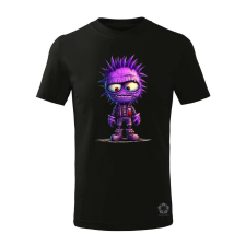 Magnolion Lila punk srác v1 gyerek póló - 11 szín, 4-12 éves gyerek póló