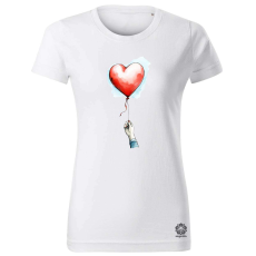 Magnolion Lufi szív v1 női póló - 19 szín, XS-2XL