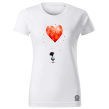 Magnolion Lufi szív v2 női póló - 19 szín, XS-2XL női póló