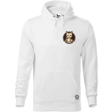 Magnolion Macska és kávé zseb v2 férfi pulóver - 19 szín, S-5XL