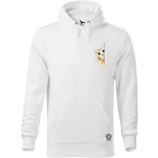 Magnolion Macska kukucskál zseb v2 férfi pulóver - 19 szín, S-5XL férfi pulóver, kardigán