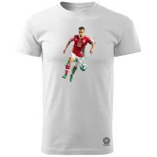Magnolion Magyar focista fanart v3 férfi póló - 19 szín, S-3XL férfi póló