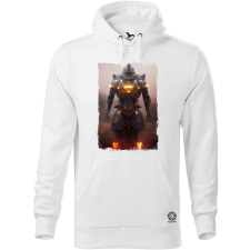 Magnolion Magyar kiborg huszár fantázia férfi pulóver - 19 szín, S-5XL férfi pulóver, kardigán