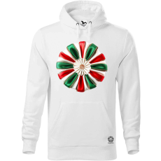 Magnolion Magyar kokárda fantázia v6 férfi pulóver - 19 szín, S-5XL