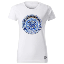 Magnolion Magyar népi porcelán v7 női póló - 19 szín, XS-2XL női póló