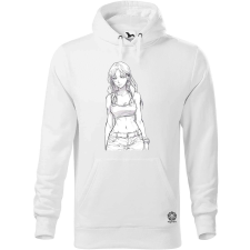 Magnolion Manga lány v4 férfi pulóver - 19 szín, S-5XL férfi pulóver, kardigán