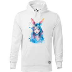 Magnolion Manga nyuszi lány v1 férfi pulóver - 19 szín, S-5XL