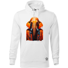 Magnolion Mecha elefánt v2 férfi pulóver - 19 szín, S-5XL