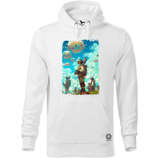 Magnolion Mecha járőr v5 férfi pulóver - 19 szín, S-5XL