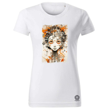 Magnolion Mechanikus portré női póló - 19 szín, XS-2XL női póló