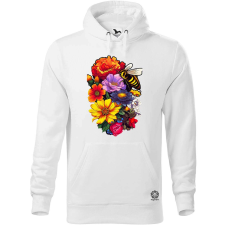 Magnolion Méh és virágok v3 férfi pulóver - 19 szín, S-5XL férfi pulóver, kardigán