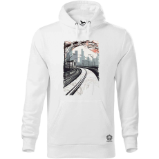 Magnolion Metró absztrakt v3 férfi pulóver - 19 szín, S-5XL