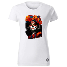 Magnolion Mexikói halottak napja v1 női póló - 19 szín, XS-2XL női póló