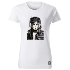 Magnolion Michael Jackson portré v2 női póló - 19 szín, XS-2XL női póló