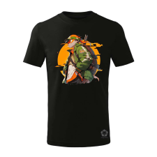 Magnolion Michelangelo anime fanart v5 gyerek póló - 11 szín, 4-12 éves gyerek póló