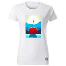 Magnolion Minimál cseresznye v6 női póló - 19 szín, XS-2XL női póló