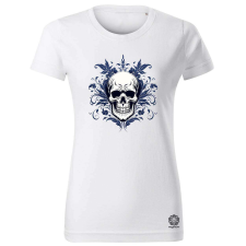 Magnolion Minimál koponya v10 női póló - 19 szín, XS-2XL női póló