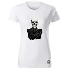 Magnolion Minimál koponya v6 női póló - 19 szín, XS-2XL női póló