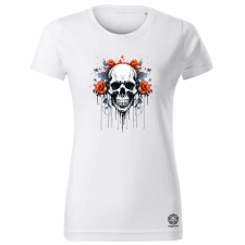 Magnolion Minimál koponya v9 női póló - 19 szín, XS-2XL női póló