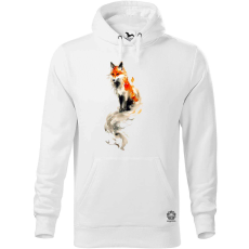 Magnolion Minimál róka v1 férfi pulóver - 19 szín, S-5XL