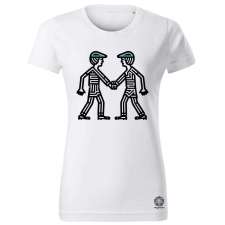 Magnolion Minimál spgraffito találkozás v1 női póló - 19 szín, XS-2XL női póló