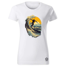 Magnolion Minimál szörfözés v1 női póló - 19 szín, XS-2XL