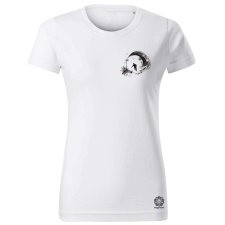 Magnolion Minimál szörfözés zseb női póló - 19 szín, XS-2XL női póló