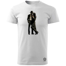 Magnolion Minimál tánc v4 férfi póló - 19 szín, S-3XL