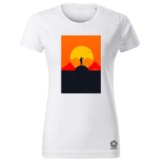 Magnolion Minimalista horgászás v4 női póló - 19 szín, XS-2XL