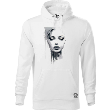 Magnolion Modern művészet női arc v2 férfi pulóver - 19 szín, S-5XL férfi pulóver, kardigán