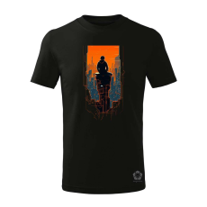 Magnolion Mono vektor cyberpunk v6 gyerek póló - 11 szín, 4-12 éves