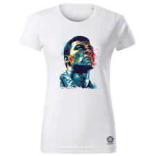 Magnolion Muhammad Ali portré v5 női póló - 19 szín, XS-2XL női póló