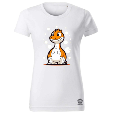 Magnolion Narancs dinó v2 női póló - 19 szín, XS-2XL