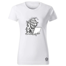 Magnolion Ne etesd a trollt v3 női póló - 19 szín, XS-2XL női póló
