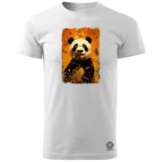 Magnolion Neoexpresszionista panda v1 férfi póló - 19 szín, S-3XL