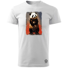 Magnolion Neoexpresszionista panda v4 férfi póló - 19 szín, S-3XL férfi póló