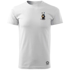 Magnolion Neoexpresszionista panda zseb férfi póló - 19 szín, S-3XL férfi póló