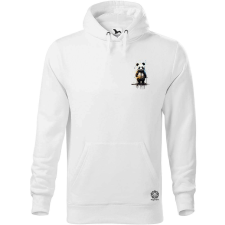 Magnolion Neoexpresszionista panda zseb férfi pulóver - 19 szín, S-5XL férfi pulóver, kardigán