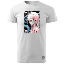 Magnolion Neomodern cybergoth fantázia v3 férfi póló - 19 szín, S-3XL férfi póló