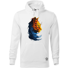 Magnolion Neon macska v5 férfi pulóver - 19 szín, S-5XL férfi pulóver, kardigán