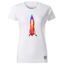 Magnolion neon rakéta kilövés v9 női póló - 19 szín, XS-2XL női póló