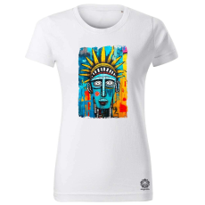 Magnolion NYC napfelkelte Basquiat graffiti v5 női póló - 19 szín, XS-2XL