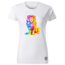 Magnolion Origami oroszlán v4 női póló - 19 szín, XS-2XL