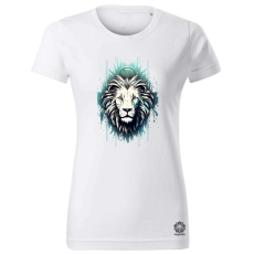 Magnolion Oroszlán matrica v5 női póló - 19 szín, XS-2XL