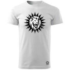 Magnolion Oroszlán tetoválás v5 férfi póló - 19 szín, S-3XL férfi póló