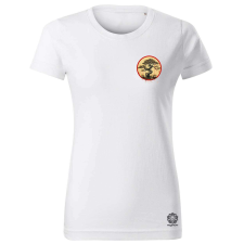Magnolion Ősi japán szimbólum zseb női póló - 19 szín, XS-2XL női póló
