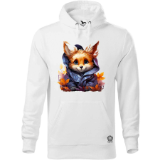 Magnolion Őszi róka kölyök v2 férfi pulóver - 19 szín, S-5XL férfi pulóver, kardigán