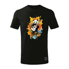 Magnolion Panda Jam v3 gyerek póló - 11 szín, 4-12 éves gyerek póló