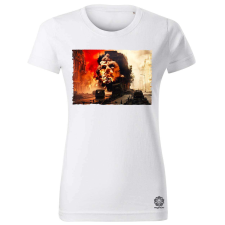 Magnolion Pareidolia Che Guevara város fantázia v1 női póló - 19 szín, XS-2XL női póló