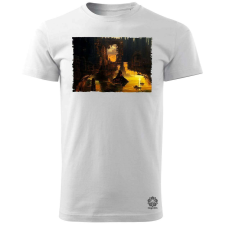 Magnolion Pareidolia Logan város fantázia v4 férfi póló - 19 szín, S-3XL férfi póló